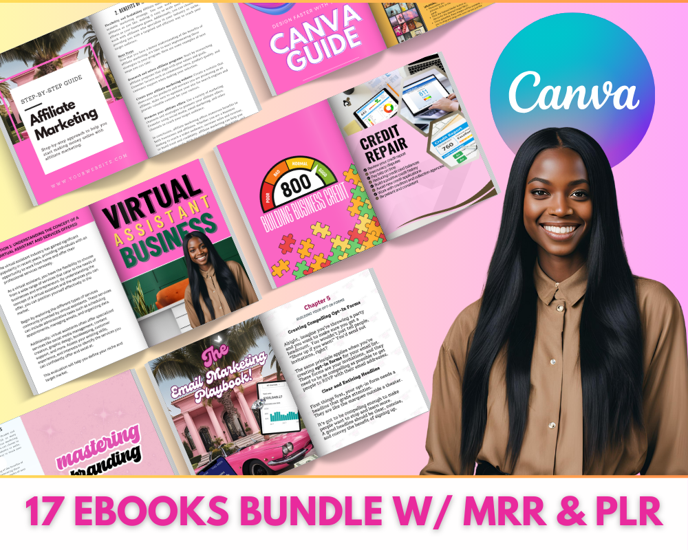 17 EBOOKS BUNDLE W/ MRR-PLR