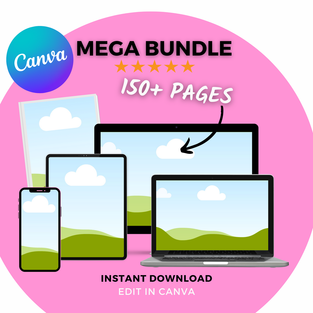 150+ MOCKUP BUNDLE